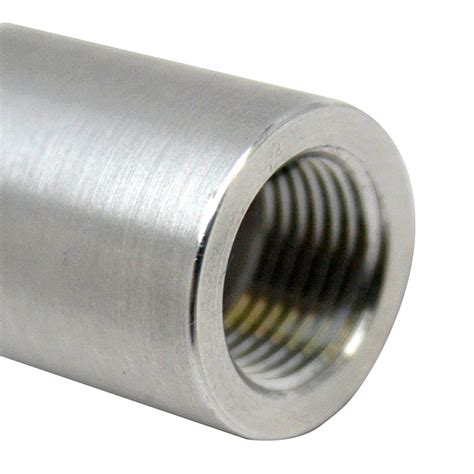 threaded aluminum pipe